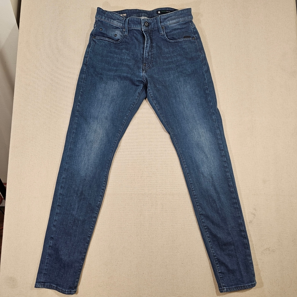 G-Star Men's Skinny Jeans in Blue Wash